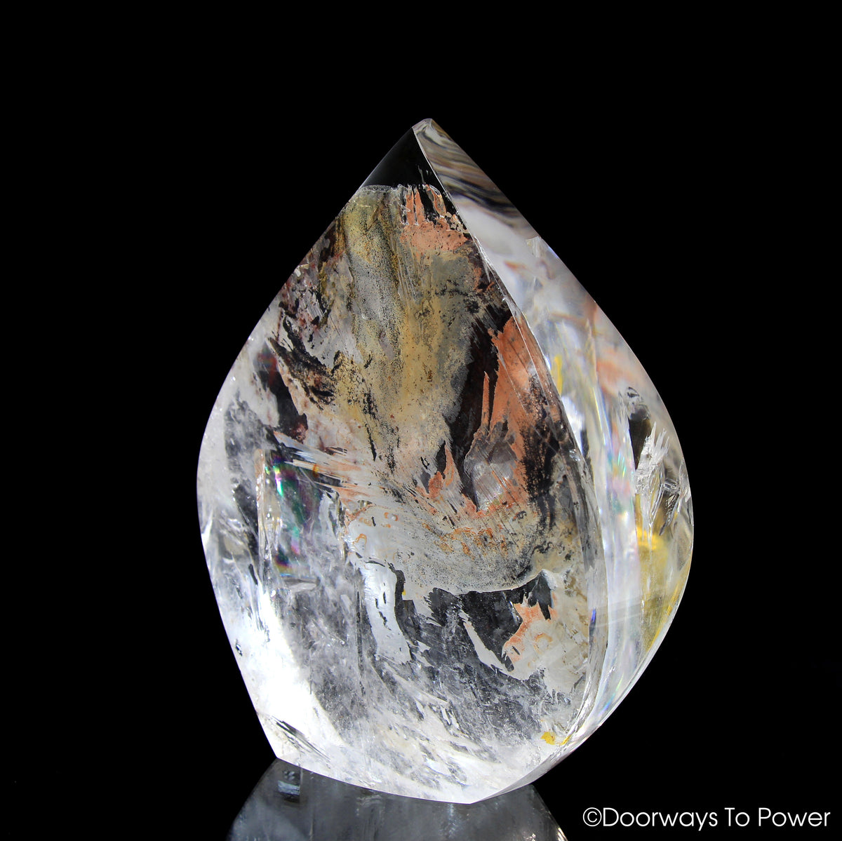 John of God Casa Crystal Sculpture 'Spiritual Alchemist'  Rare