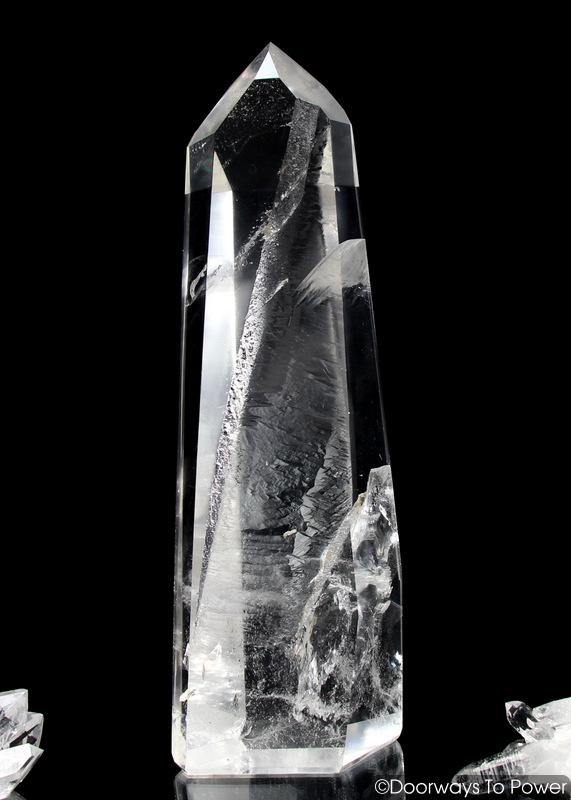 Lemurian Phantom Quartz Record Keeper Crystal 'Light Language 9D Energy Gateway' RARE