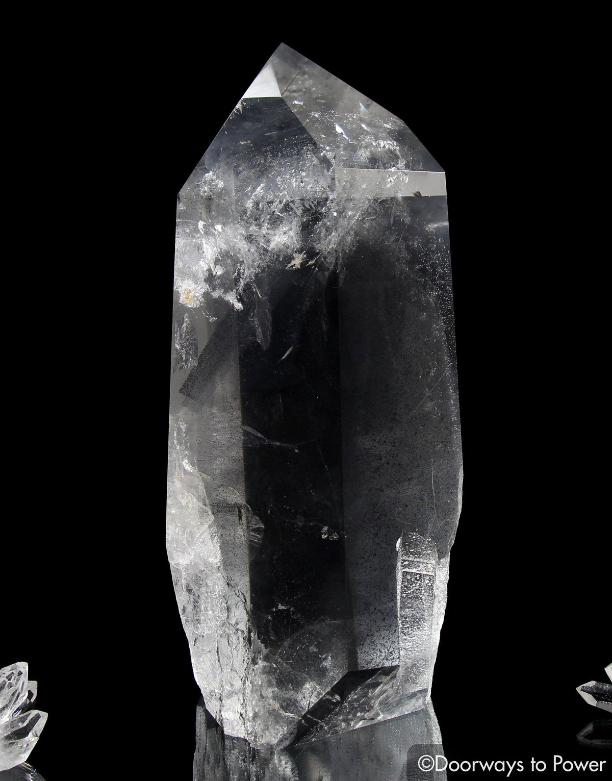 Lemurian Light Phantom Quartz Crystal XL 'ERA of LIGHT' Museum Quality