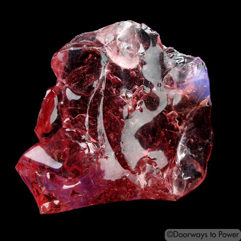 VENUSIAN Pink Aura Opal Andara Crystal Mt Shasta