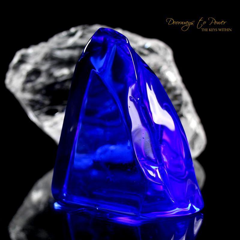 Siberian Blue Quartz Crystal 