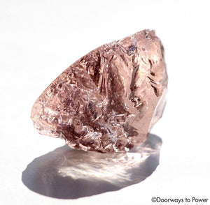 Arcturian Starseed Pink Andara Crystal Gem 'Quantum Light Pod' ∞