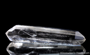 John of God Crystal Double Terminated Crystal Wand 'Weapon of Light'