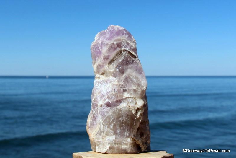 Amazez Amythest Azeztulite Altar Stone Azozeo Super Activated Big