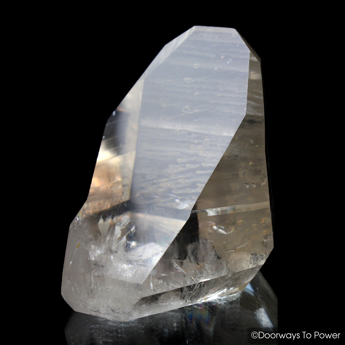 Lemurian Quartz Master Crystal 'Old Soul' Record Keeper