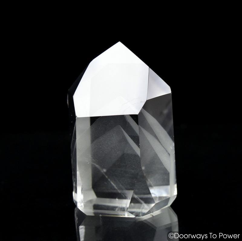 John of God Crystal Phantom Quartz Point & Manifest Spirit 'Shinning Light'
