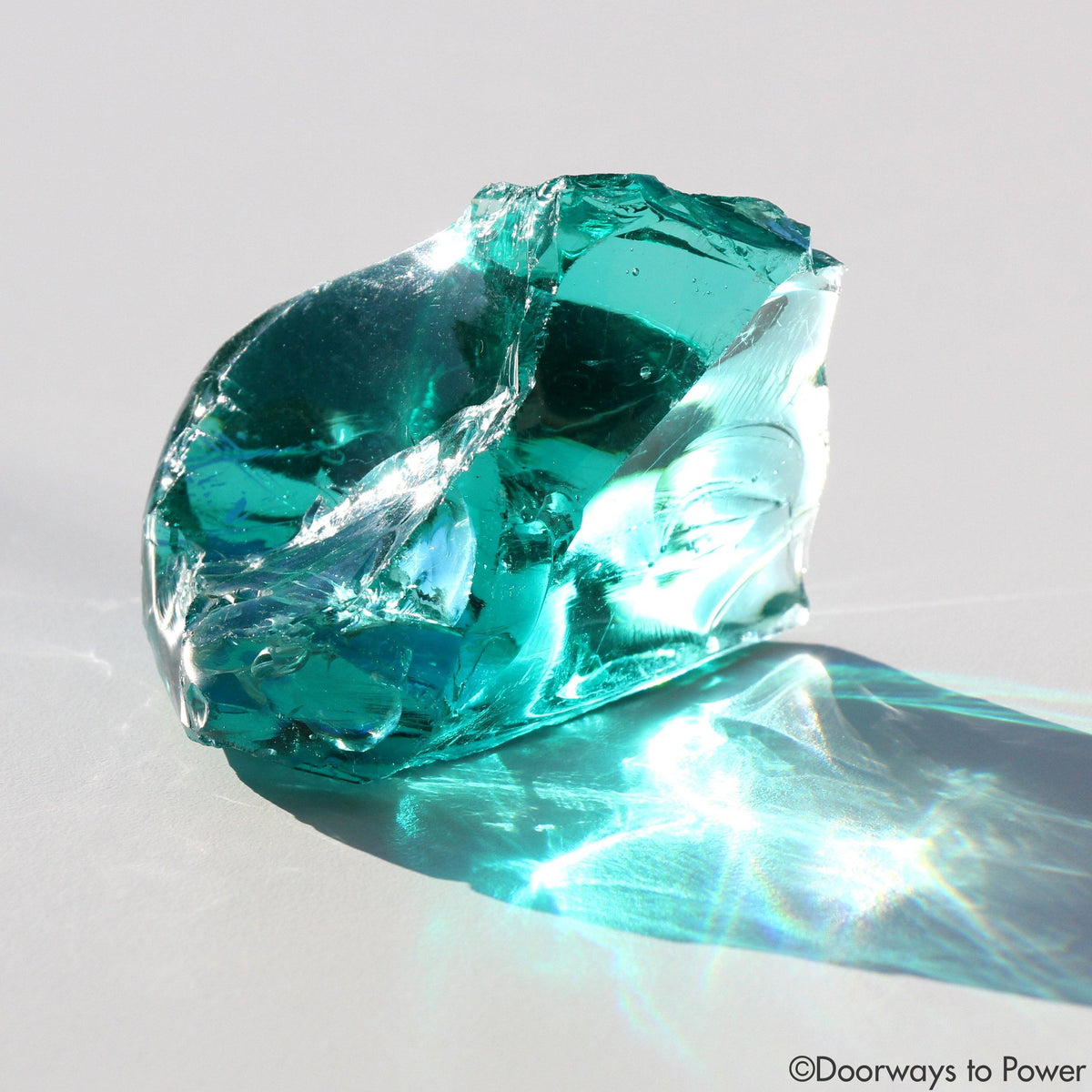 Cyan Angeles Monatomic Andara Crystal 'Celestial Messenger'