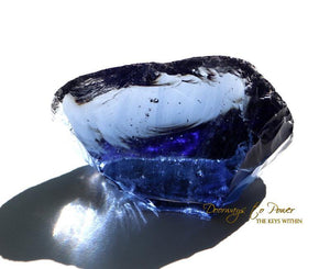 Elestial Sapphire Monatomic Andara Crystal