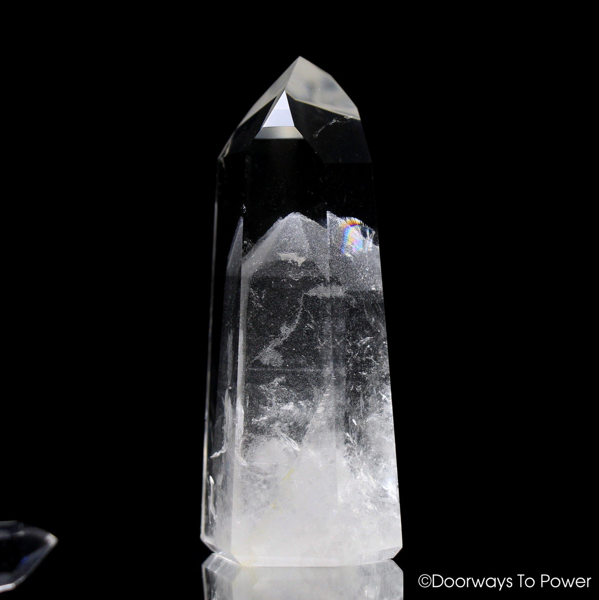 John of God Crystal Phantom Quartz Point & Shaman Dow