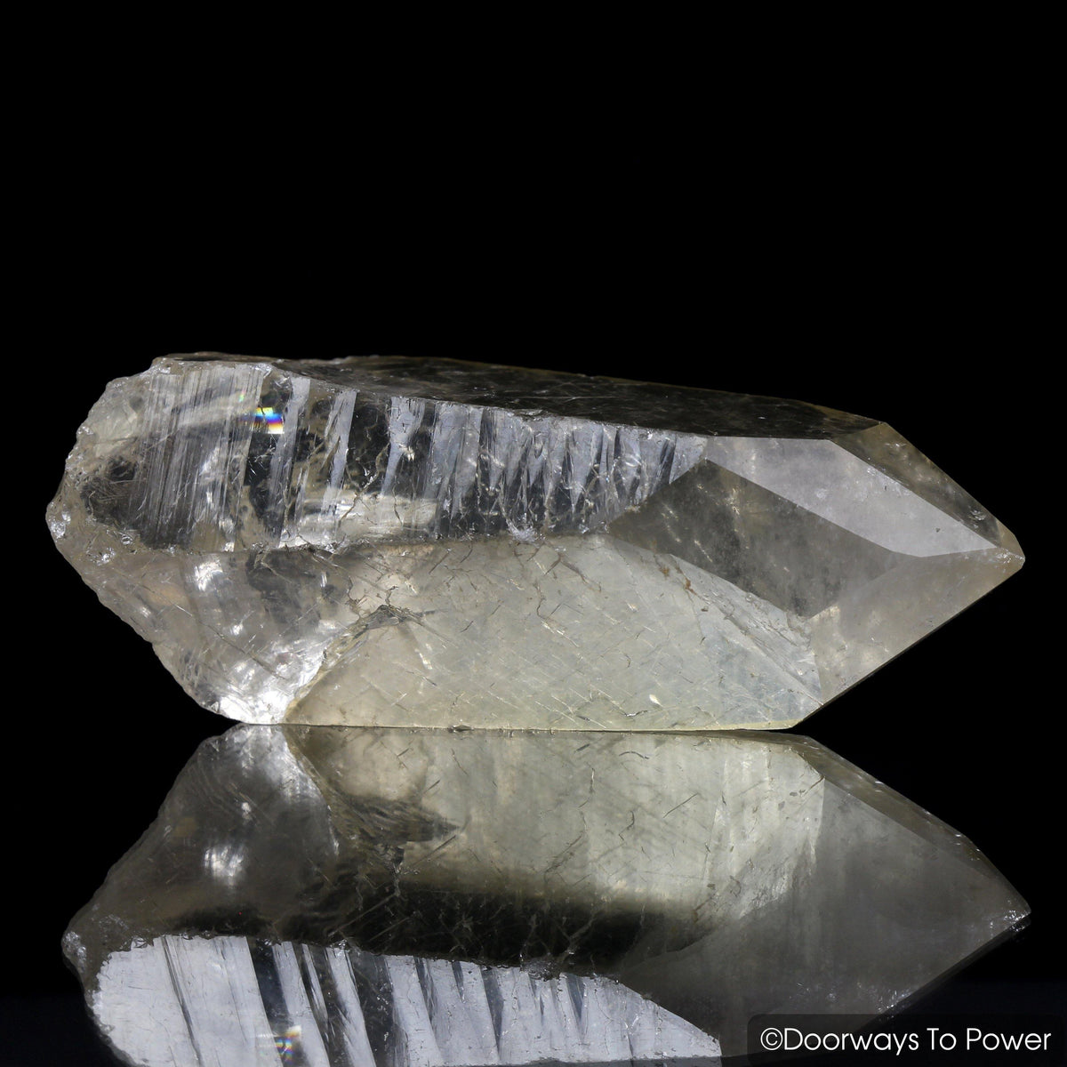 Golden Healer Lemurian Seed Quartz Starbrary Isis Crystal 'High Alchemy'