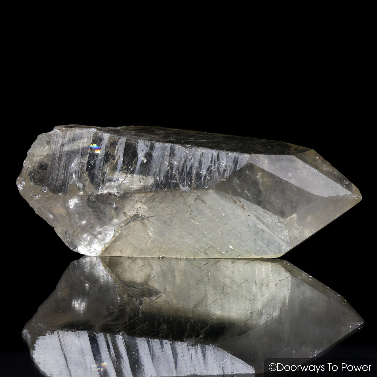 Golden Healer Lemurian Seed Quartz Starbrary Isis Crystal 'High Alchemy'