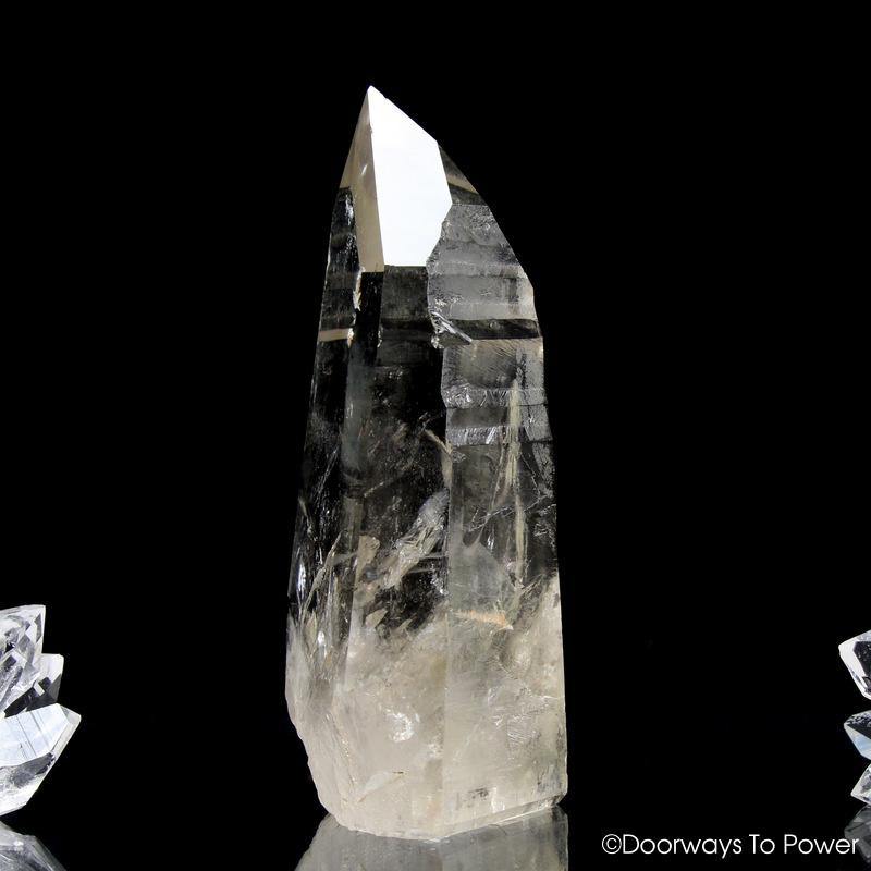 Golden Lemurian Seed Record Keeper Crystal & Pleiadian Starbrary