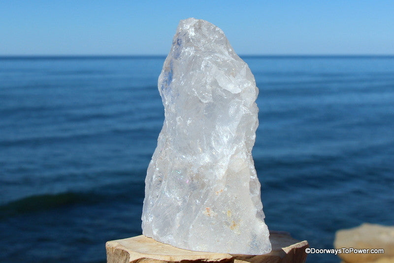 Satyaloka Azeztulite Altar Stone Azozeo Super Activated Crystal SQC-2