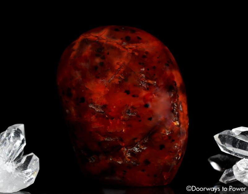 Carnelian Crystal Altar Stone 'Vitality & Energy'