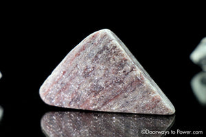 Vitalite Triangle Tumbled & Polished Crystal