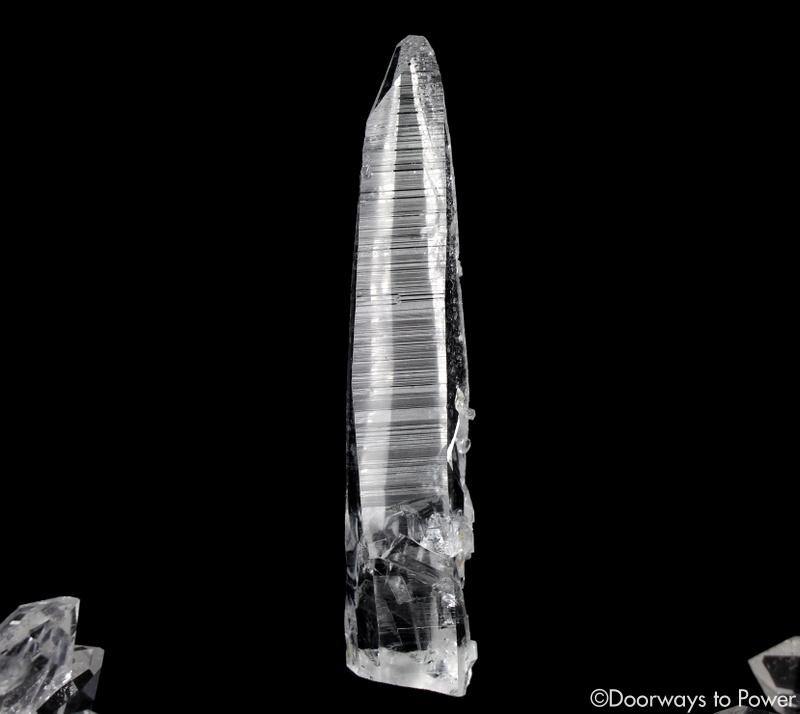 Colombian Lemurian Light Quartz Crystal Record Keeper Laser Wand
