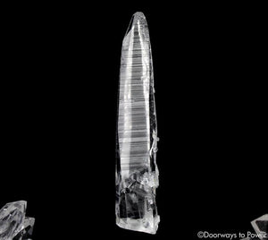 Colombian Lemurian Light Quartz Crystal Record Keeper Laser Wand