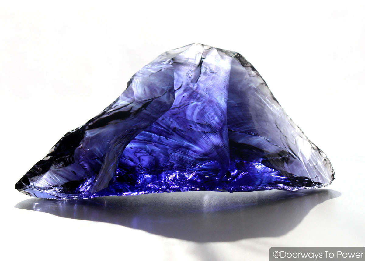 Merlin's Light Purple Monatomic Andara Crystal 'Alchemist' Between Worlds