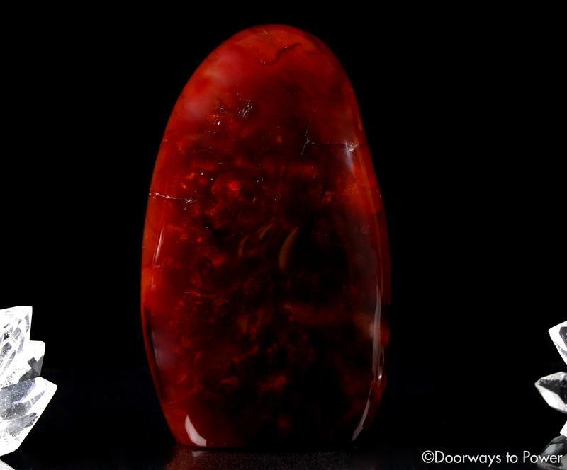 Carnelian Crystal Altar Stone 'Vitality & Energy'