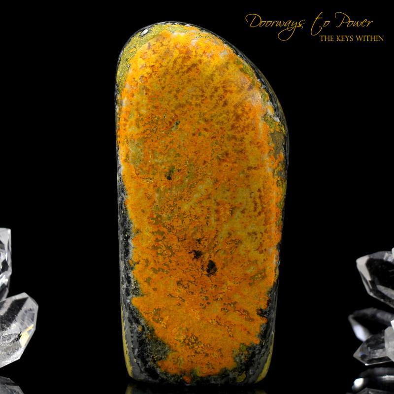 Bumble Bee Jasper Crystal