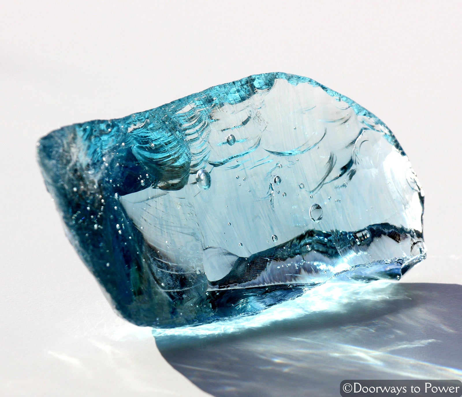 Galactic Oceanic Blue Sirius Monatomic Andara Crystal 