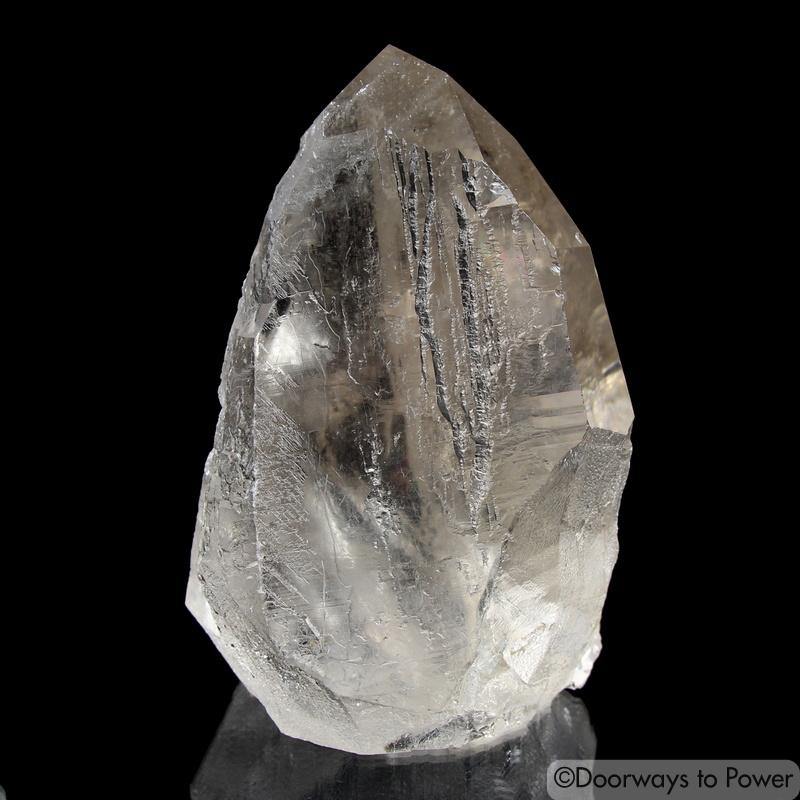 Golden Lemurian Crystal 'Light Language Royalty' 9D Energy Gateway