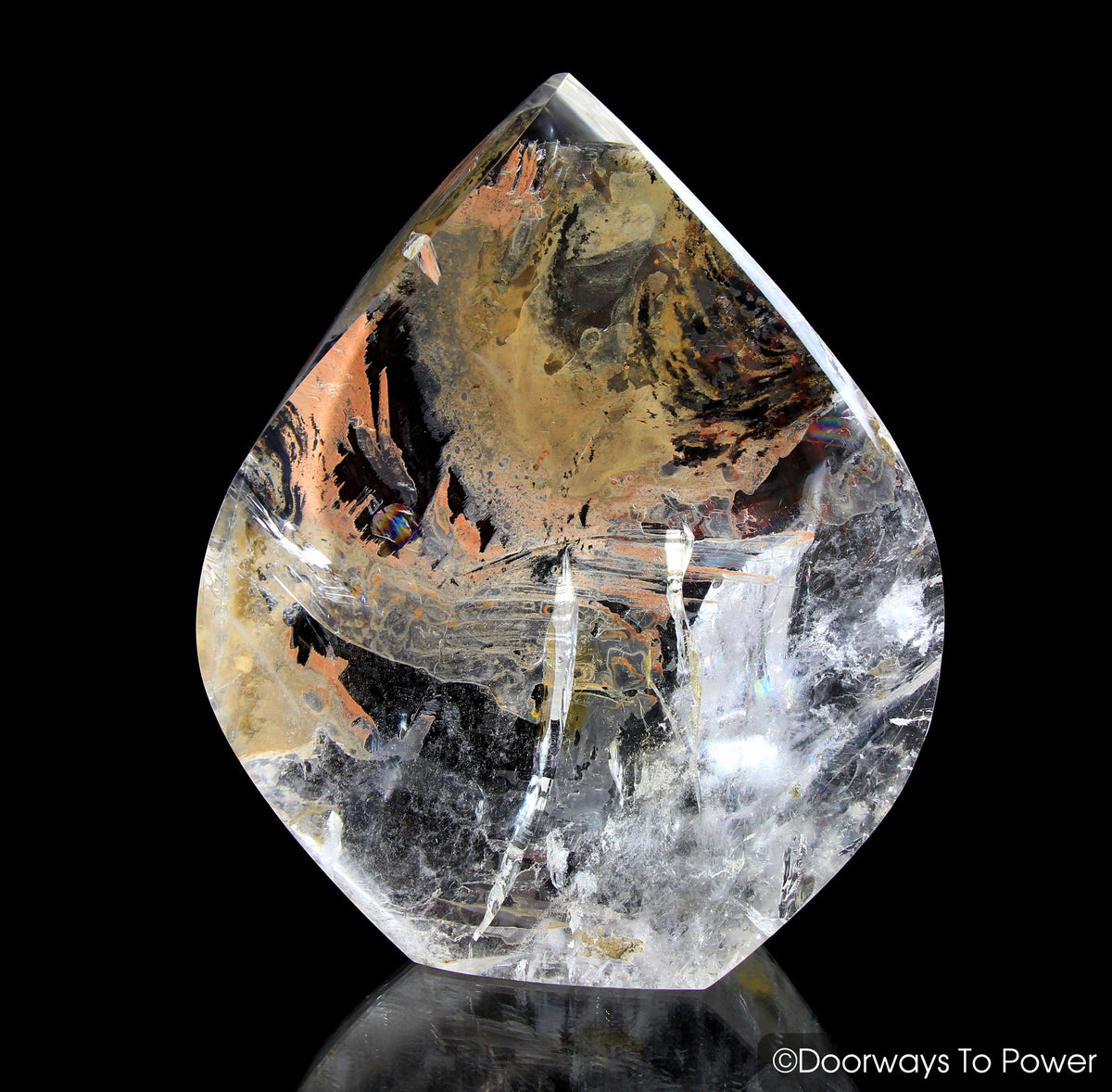 John of God Casa Crystal Sculpture 'Spiritual Alchemist'  Rare