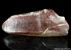 Scarlet Temple Rosetta Stone Cassiopeia Starbary Lightning Struck Lemurian Crystal