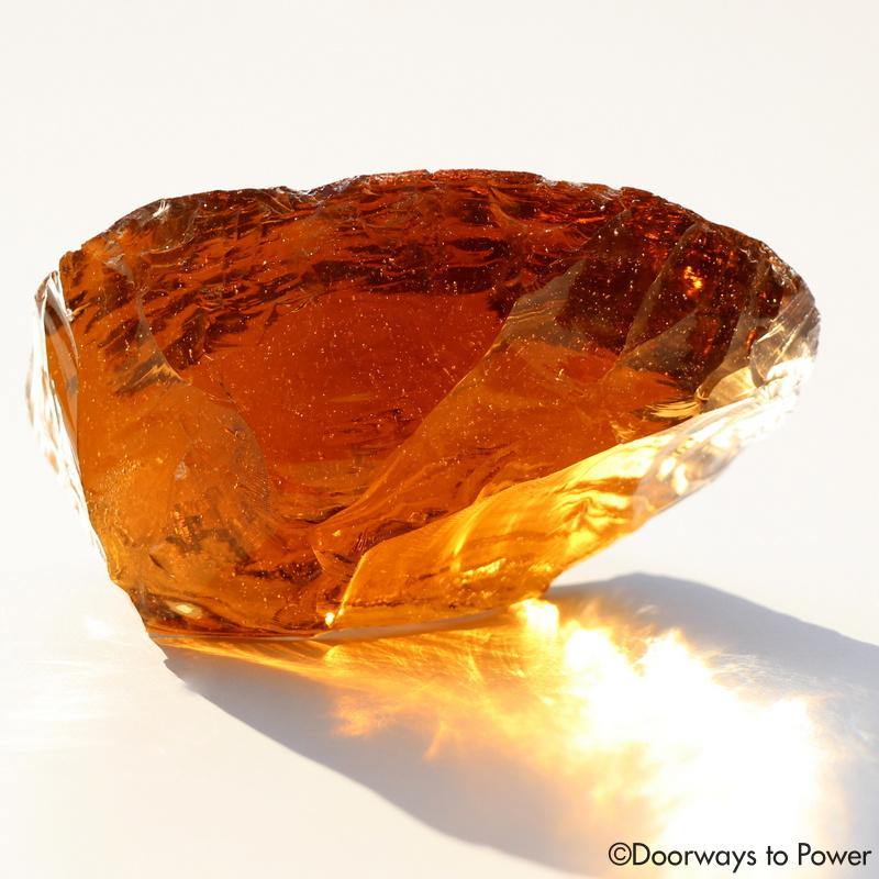 Lemurian Etherium Gold Andara Crystal 'Light Essence'