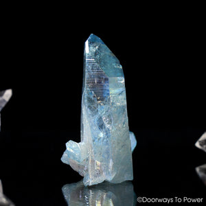 Aqua Aura Quartz Pleiaidian Starbrary Portal Time Link Crystal
