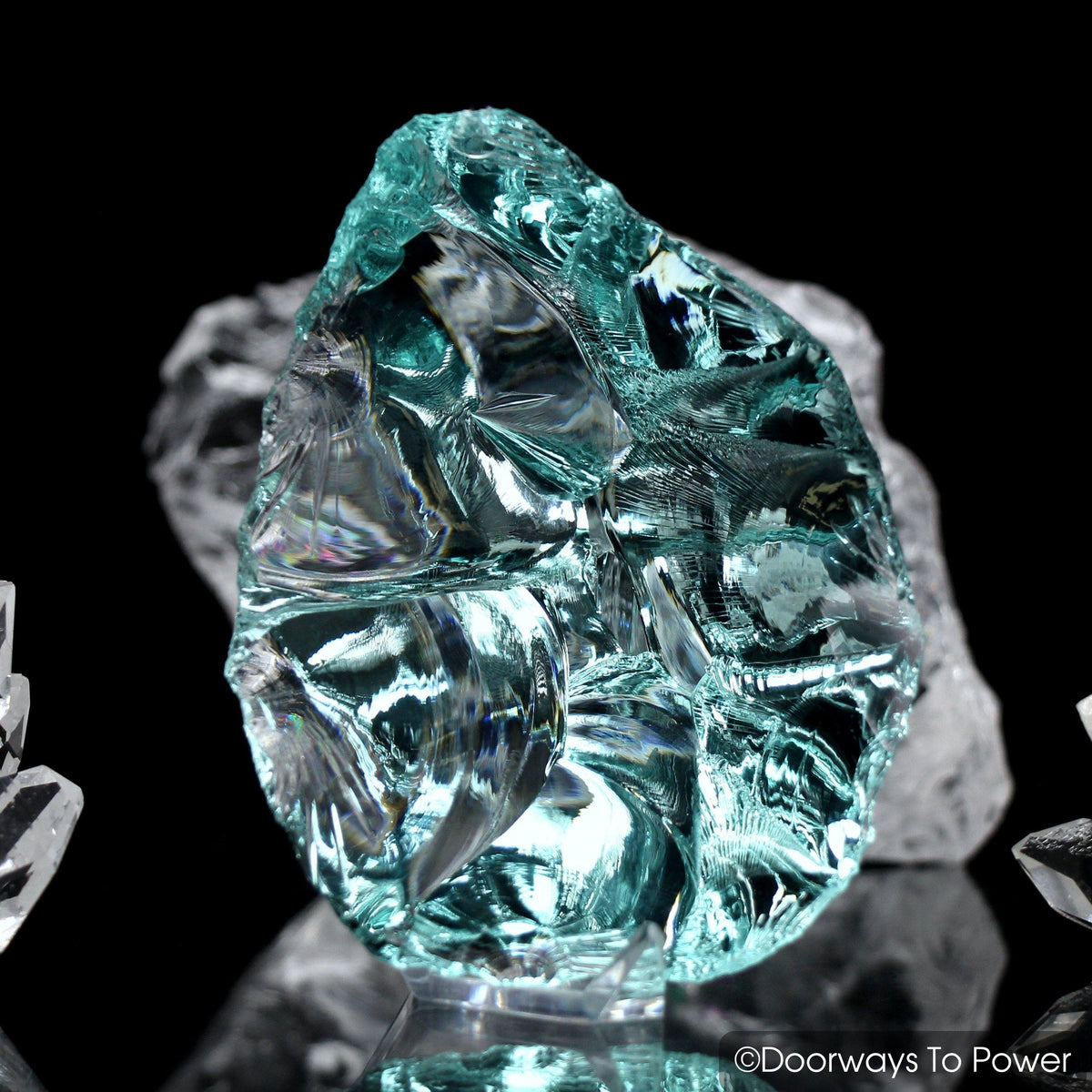 Aqua Serenity Monatomic Andara Crystal 'Atlantean Hologram'