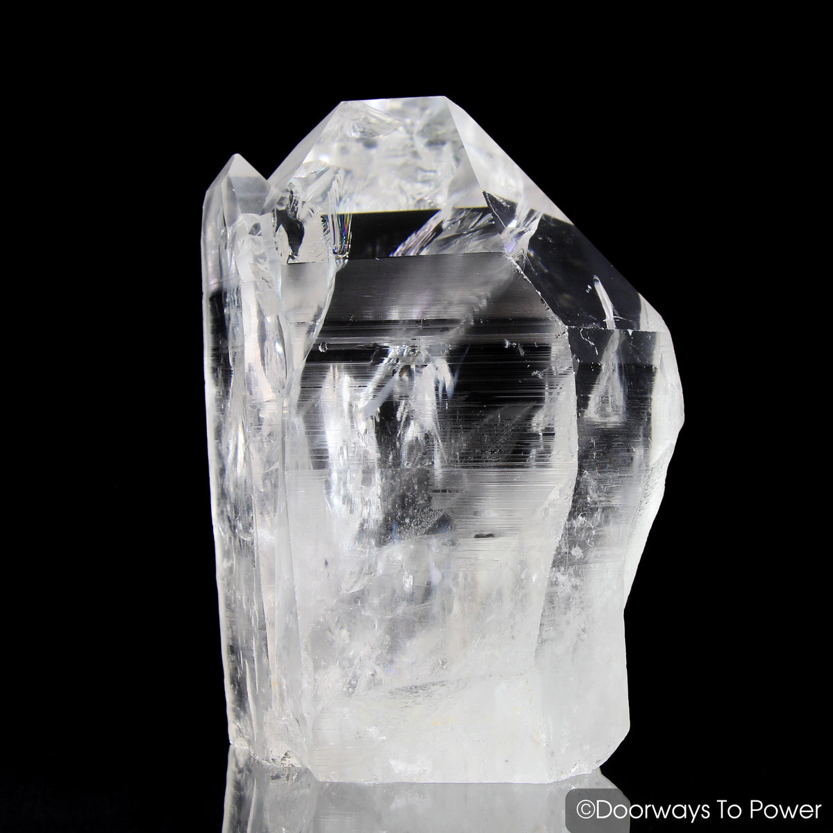 Lemurian Seed Pleiadian Starbrary Tantric Twin Record Keeper Crystal Point 'Museum Quality'