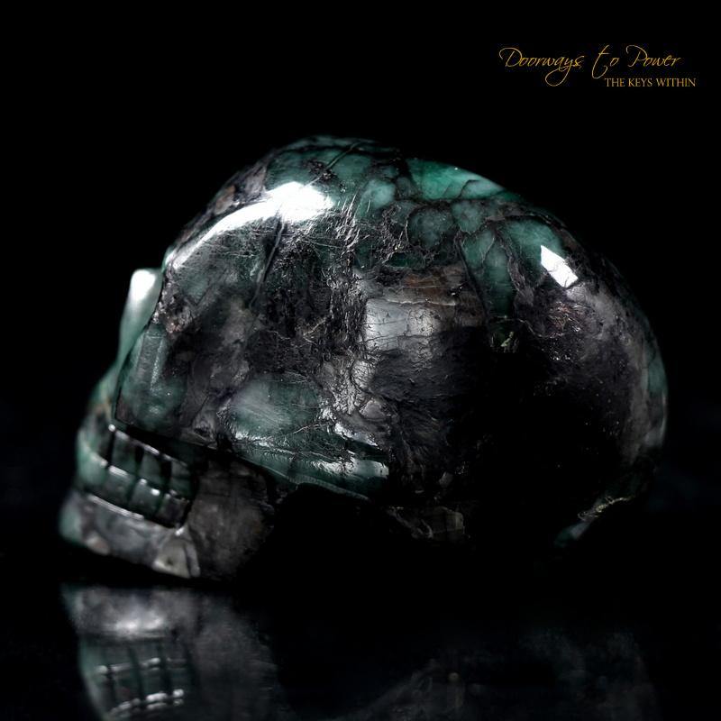 Emerald Crystal Skull
