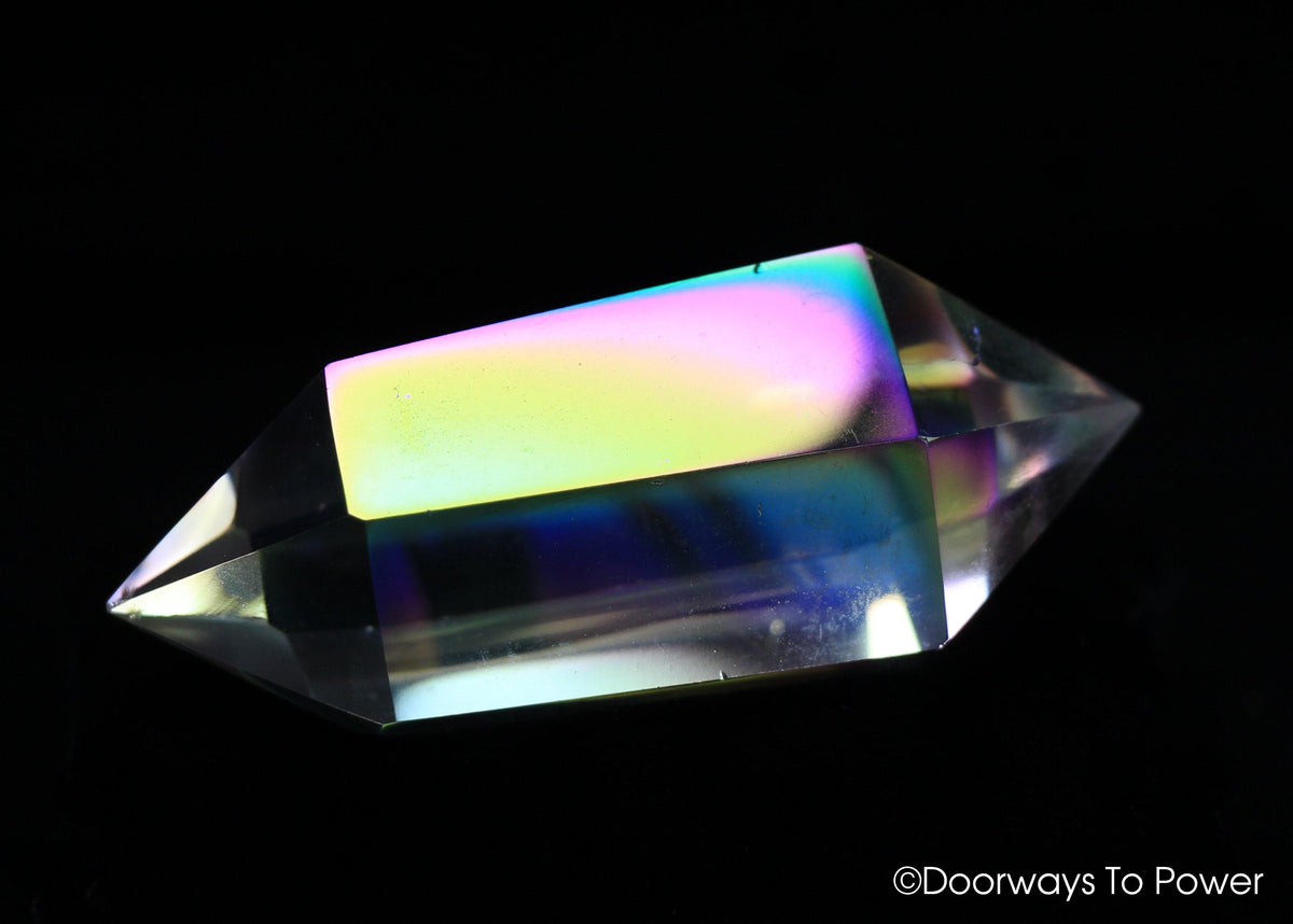 Angel Aura Quartz DT Manifest Spirit Isis Crystal 'Angelic Healer'