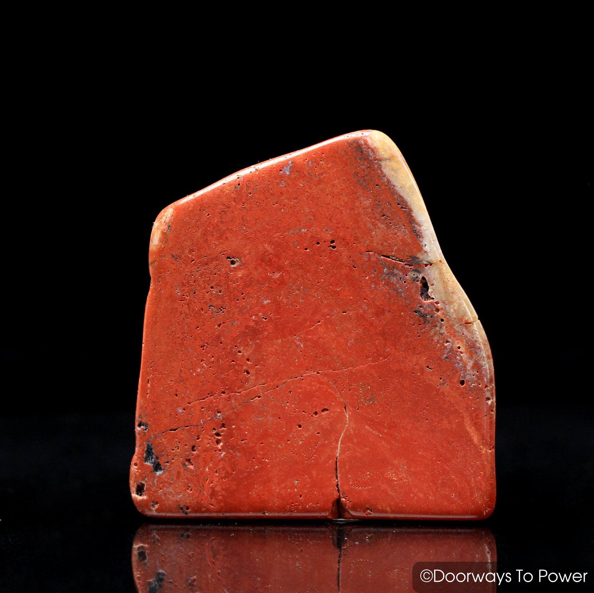 Red Fire Azeztulite Crystal 'Alchemical Transformation'