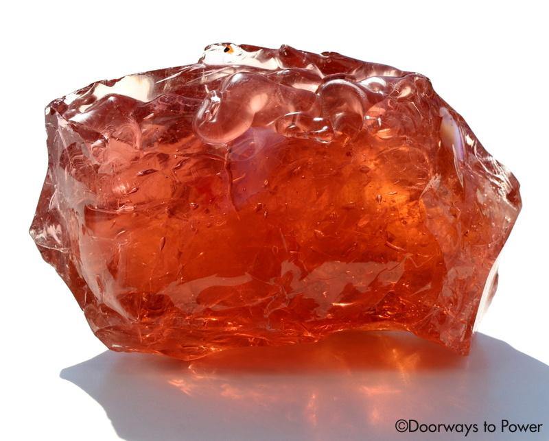 XL Celestial Heart Andara Crystal 'Rainbow Body' GNIVLOVE PEEK