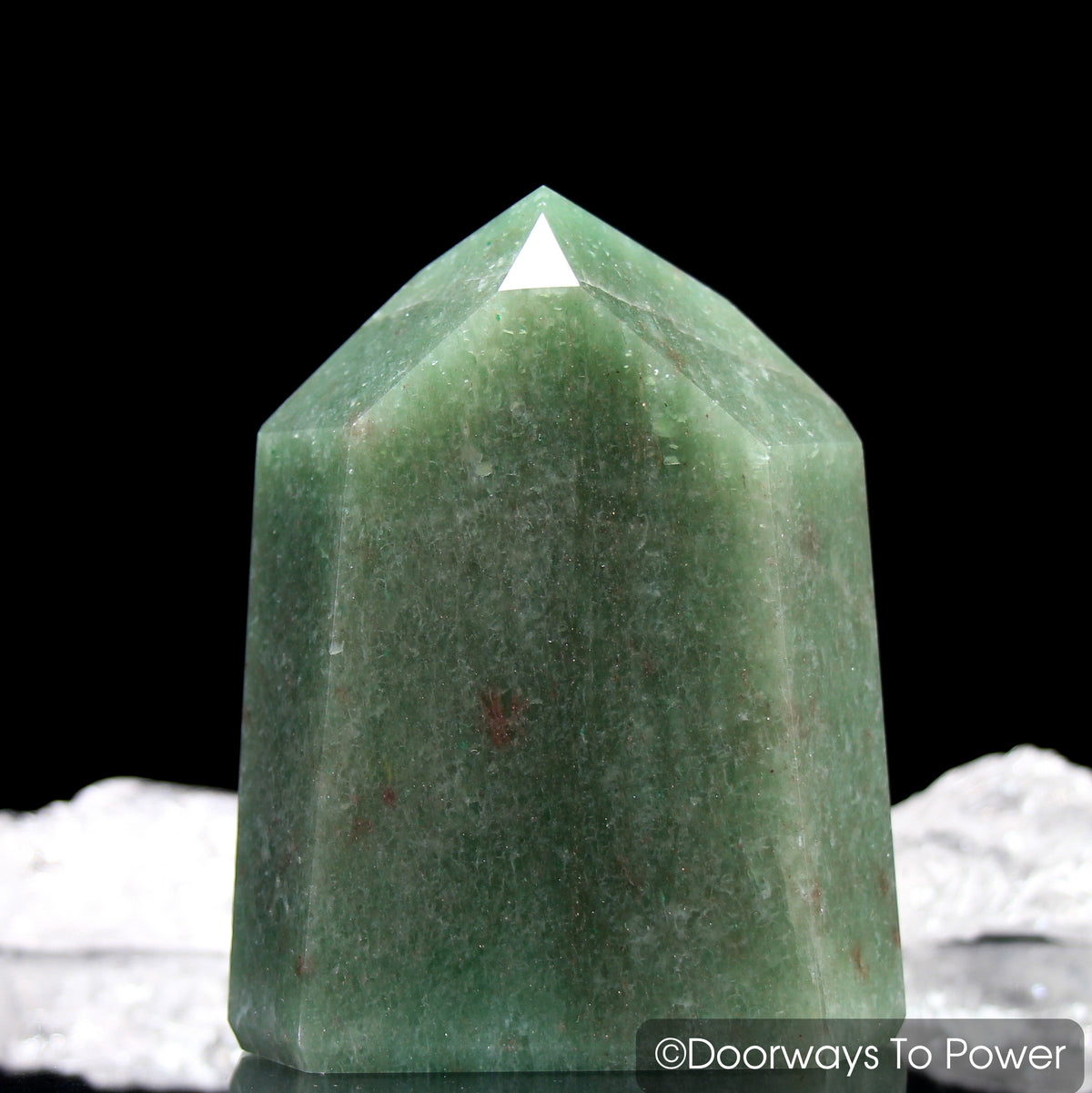 John of God Green Aventurine Master Dow Prosperity Crystal