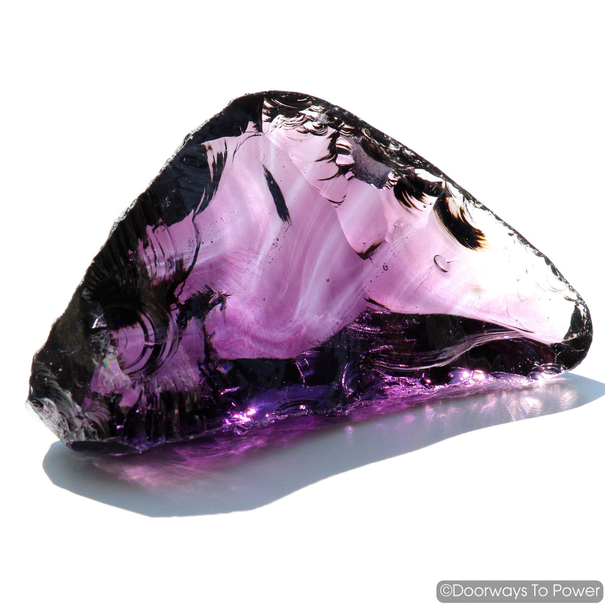 Merlin's Purple Andara Crystal Mt Shasta