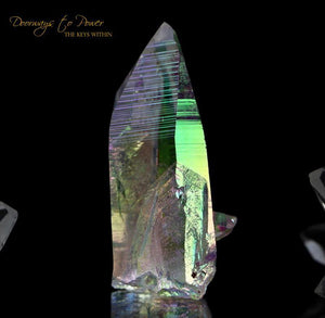 Angel Aura Lemurian Quartz Crystal