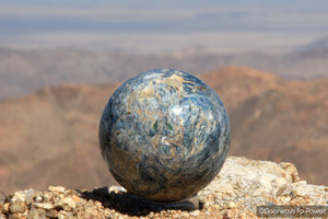 Blue Kyanite Sphere 