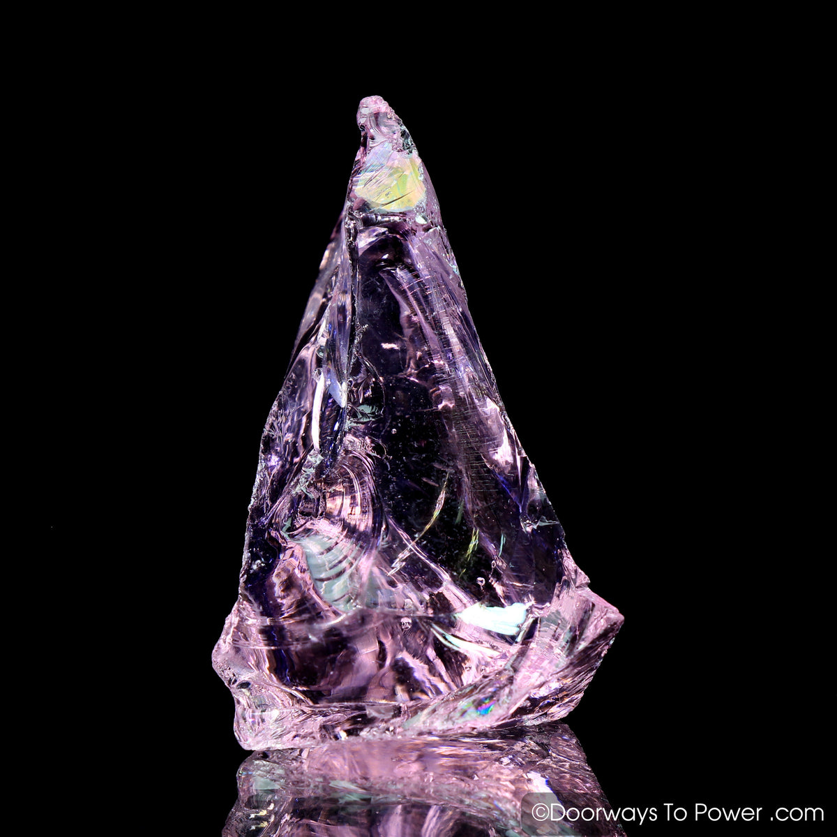 HGW Pink Monatomic Andara Crystal 'Heart of God Within'