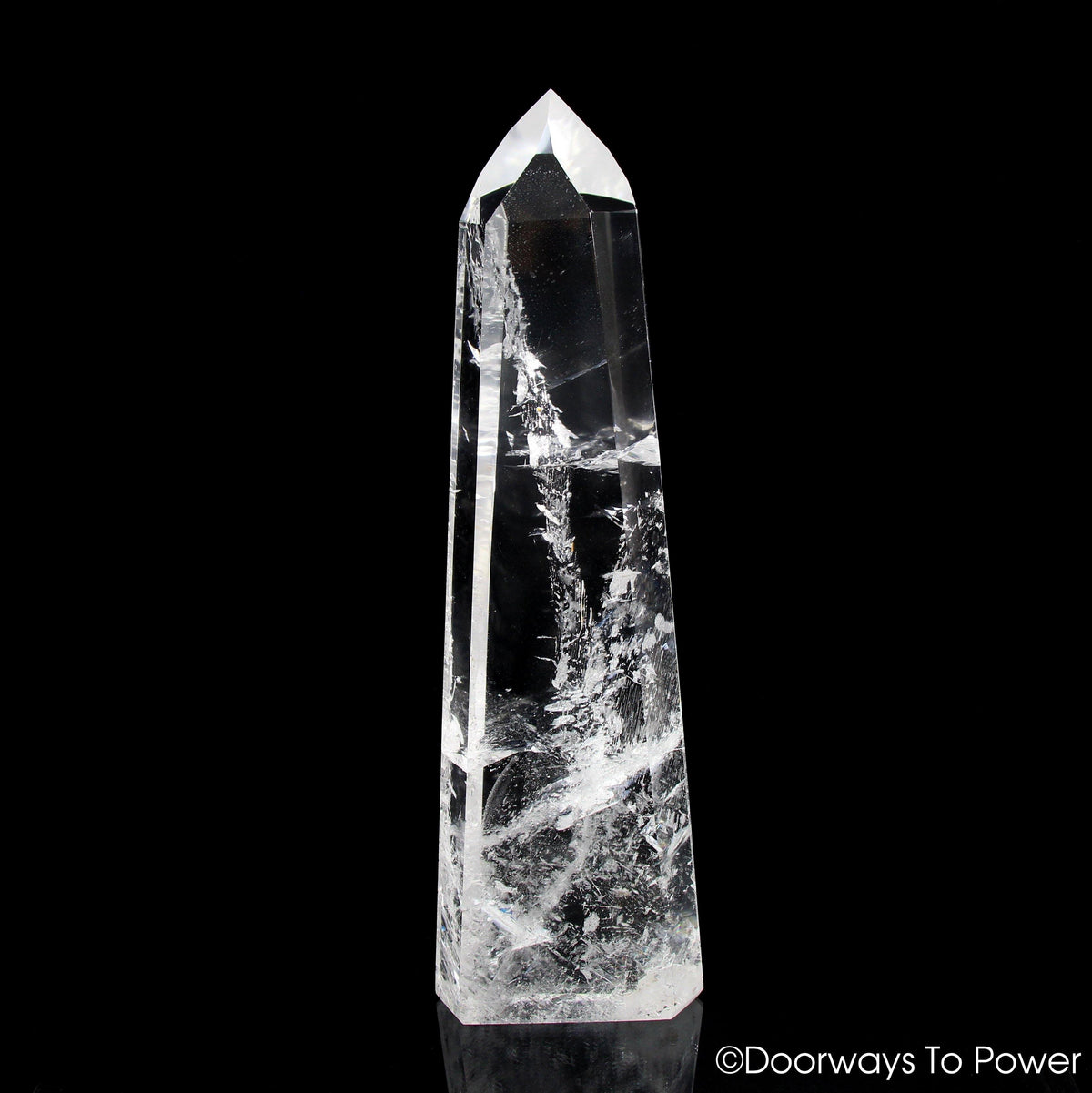 John of God Quartz Master Dow Casa Crystal 'INTENTION' 