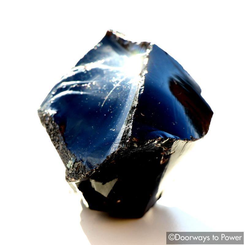Iridium Black Andara Crystal 'Mastery of the Mysteries'