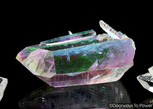 Angel Aura Colombian Lemurian Quartz Crystal 'Cherubim'