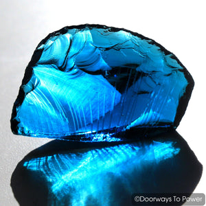 Electric Blue Atlantean Monatomic Andara Crystal 