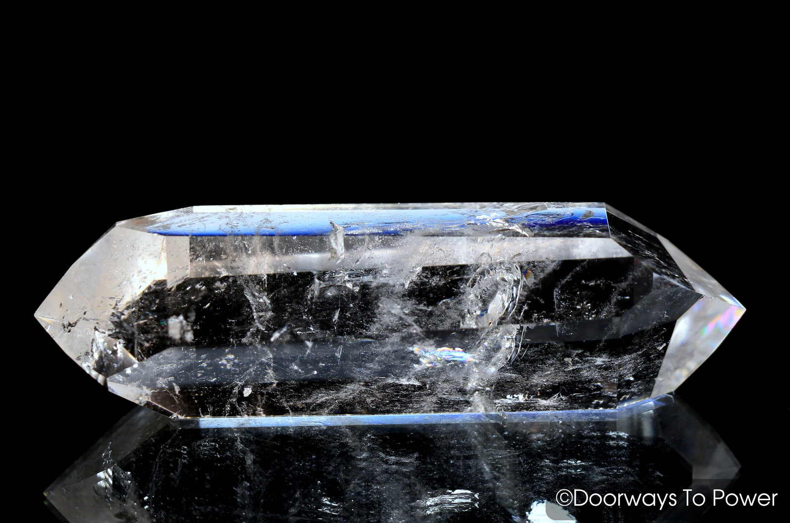 John of God Double Terminated Double Dow Quartz Crystal Wand