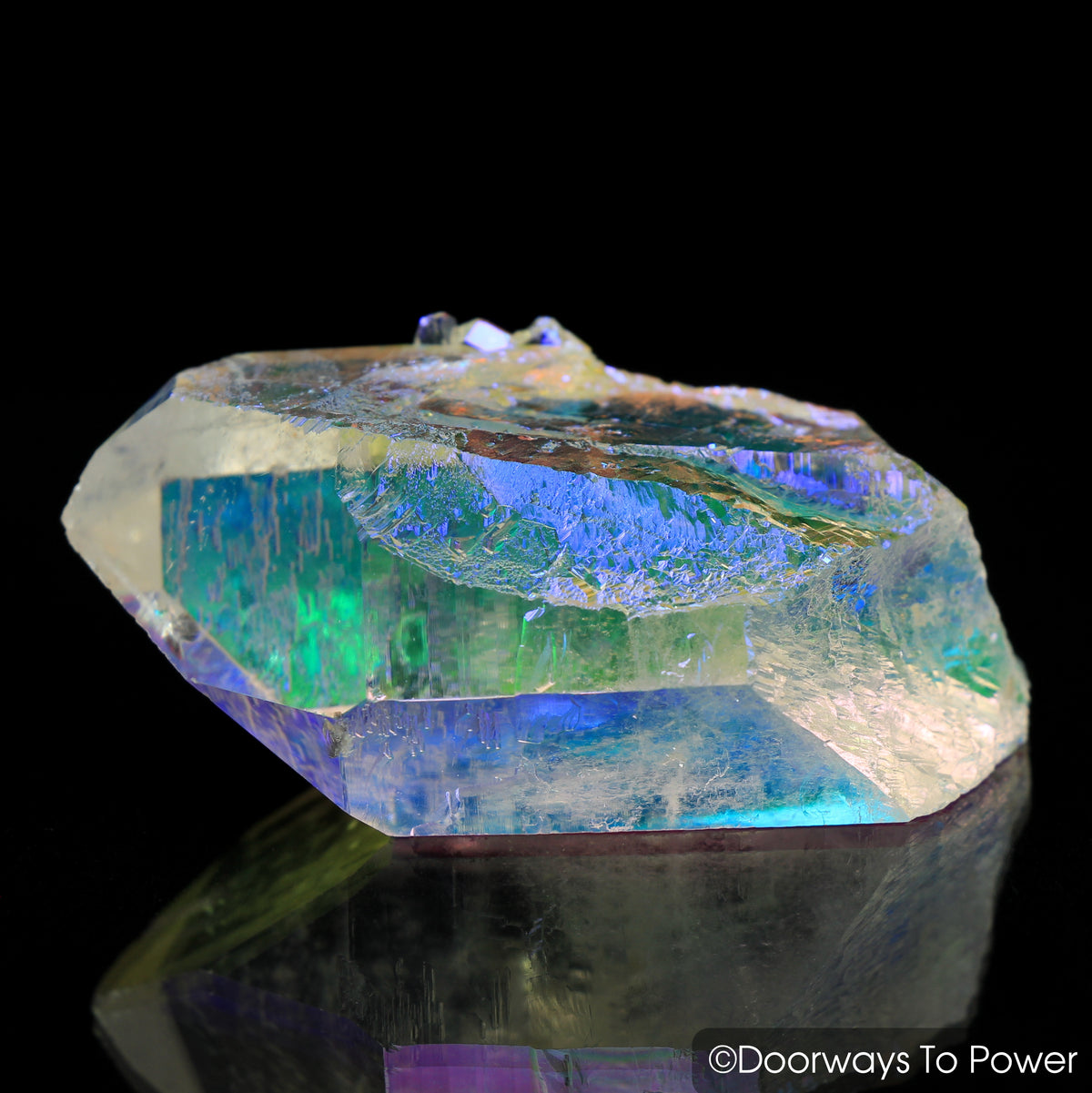 Angel Aura Lemurian Seed Quartz Pleiadian Starbrary Record Keeper Crystal