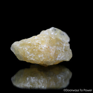 Himalaya Gold Azeztulite Quartz Crystal 'Abundance'