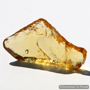 Lemurian Etherium Gold Andara Crystal