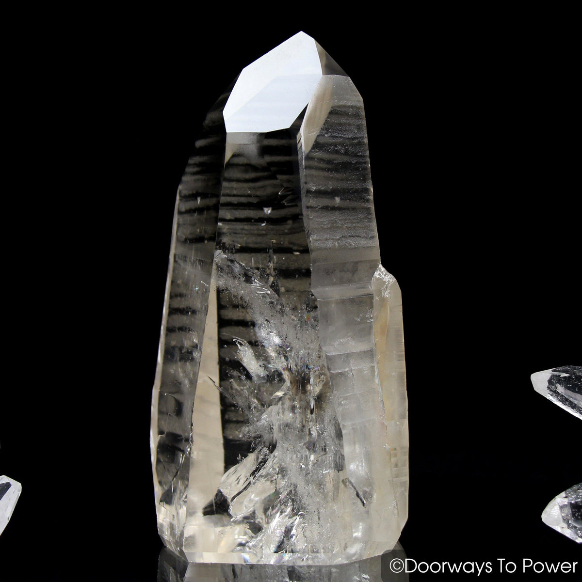 Golden Lemurian Star Seed Quartz Crystal